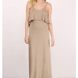 Tobi Beyond the sea taupe maxi